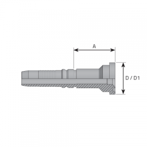 Interlock flange code 62 6000psi. (KFDP)